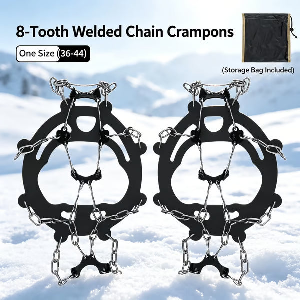๐ง 50% OFF Ice Cleats for Shoes โ Anti-Slip Snow Grips for Winter Walking & Hiking