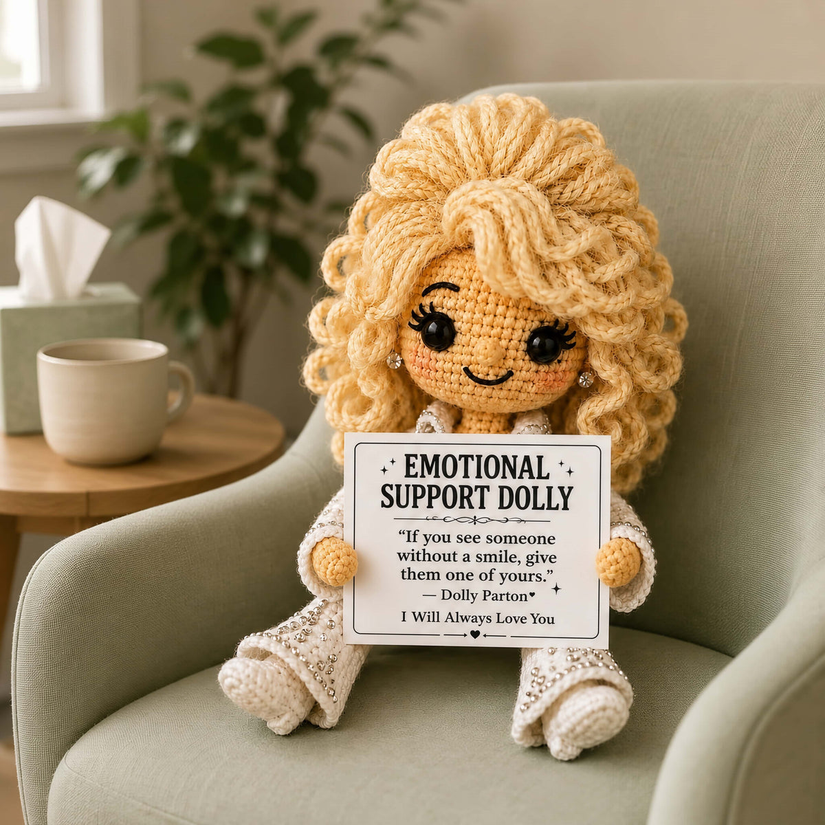 🔥LAST DAY 50% OFF - Handmade 💗 Always With You Country Music Inspired Comfort Doll