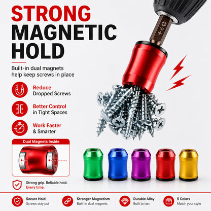 Stop Dropping Screws: 2-in-1 Instant Tool Magnetizer & Demagnetizer