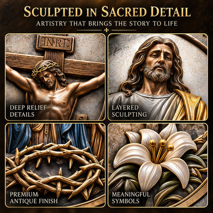 Two Sides, One Promise – Crucifixion & Resurrection Commemorative Coin