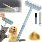 🐾 Upgraded Reusable Extra-Long Pet Hair Remover Brush