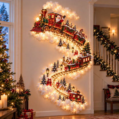 ✨ Enchanted Christmas Trail Wall Light | A Little Holiday Magic After Dark