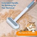 🐾 Upgraded Reusable Extra-Long Pet Hair Remover Brush