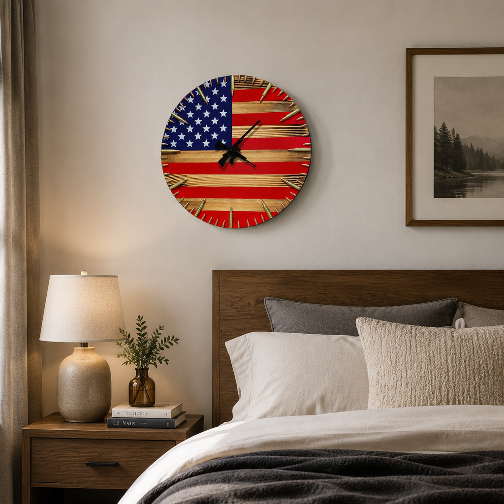 🔥100% Handmade America 250TM Heritage Clock(Jake Wilson Handmade®) - BUY 2 FREE SHIPPING