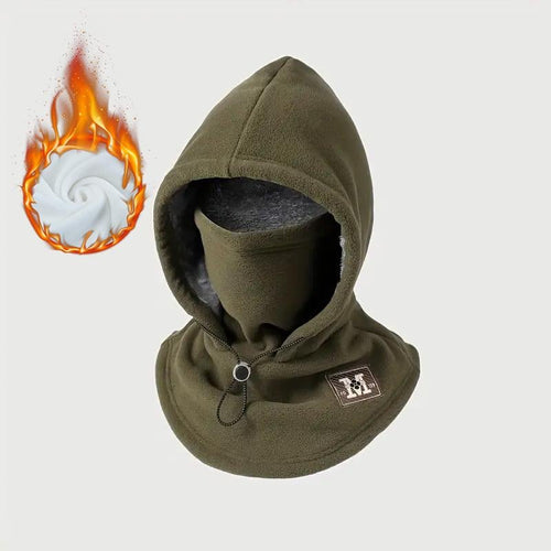 💥2025 HOT SALE💥One-piece flannel warm mask hat