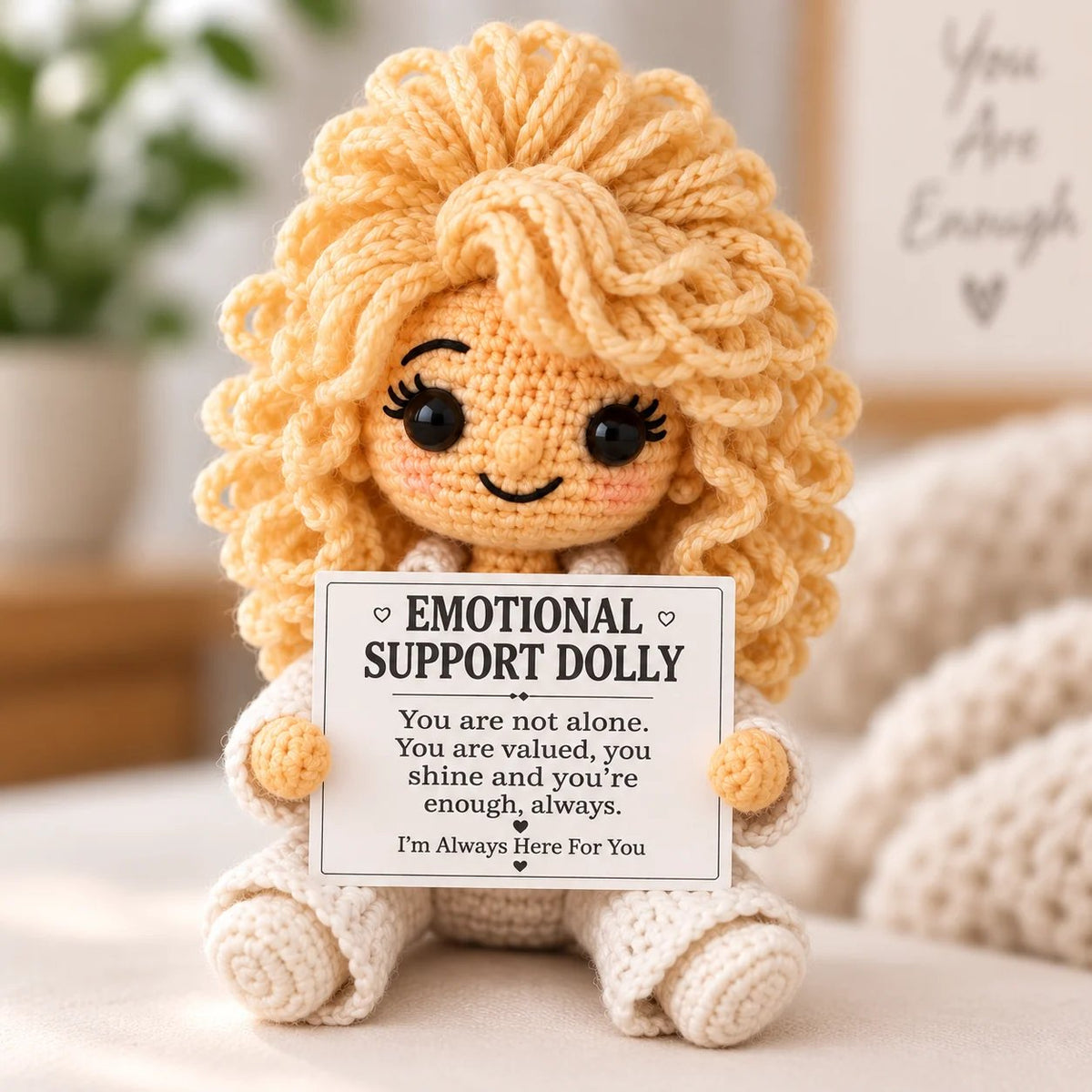 🔥LAST DAY 50% OFF - Handmade 💗 Always With You Country Music Inspired Comfort Doll