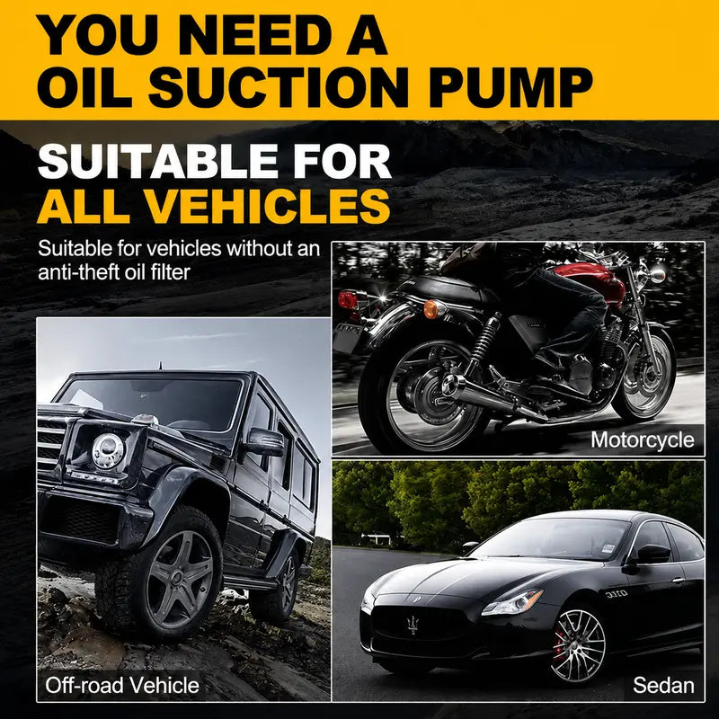 ⛽Manual Siphon Pump Kit,Liquid Transfer Pump for Fuel Water Oil, Car Boat Motorcycle