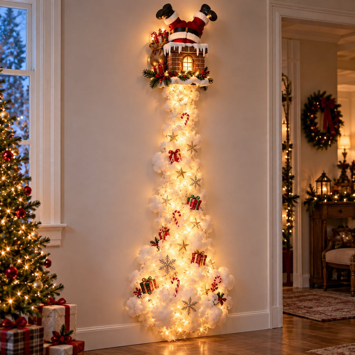 ✨ Enchanted Christmas Trail Wall Light | A Little Holiday Magic After Dark