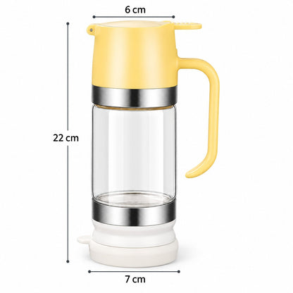 🍯 12oz No-Drip Honey Dispenser with Base