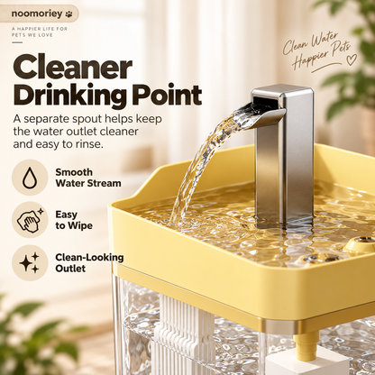 🐶 Fresh Flow Pet Water Fountain for Cats & Dogs