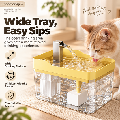 🐶 Fresh Flow Pet Water Fountain for Cats & Dogs