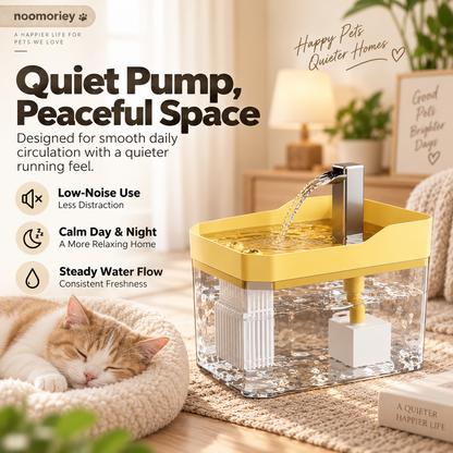 🐶 Fresh Flow Pet Water Fountain for Cats & Dogs