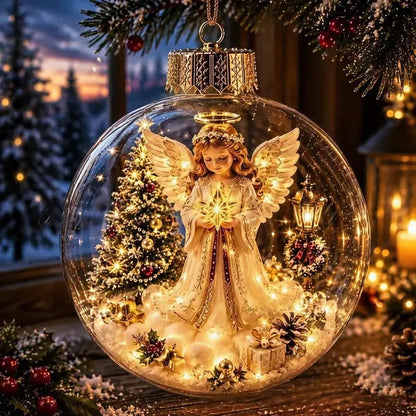 🔥LAST DAY 50% OFF - 🎄Glowing Christmas Ornament – A Tiny Winter World in Your Hands