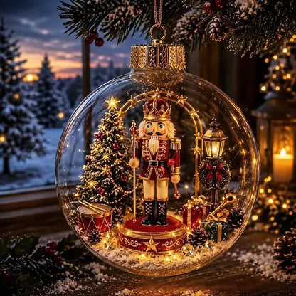 🔥LAST DAY 50% OFF - 🎄Glowing Christmas Ornament – A Tiny Winter World in Your Hands