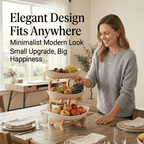 🍓2-Tier / 3-Tier Fruit Basket. Countertop Fruit Bowl(Includes Stand
