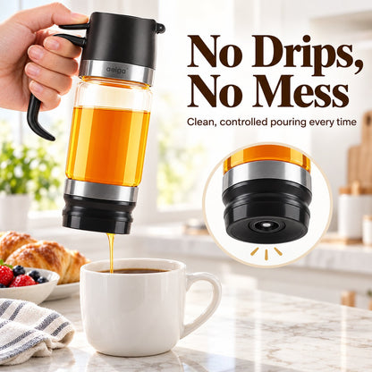 🍯 12oz No-Drip Honey Dispenser with Base