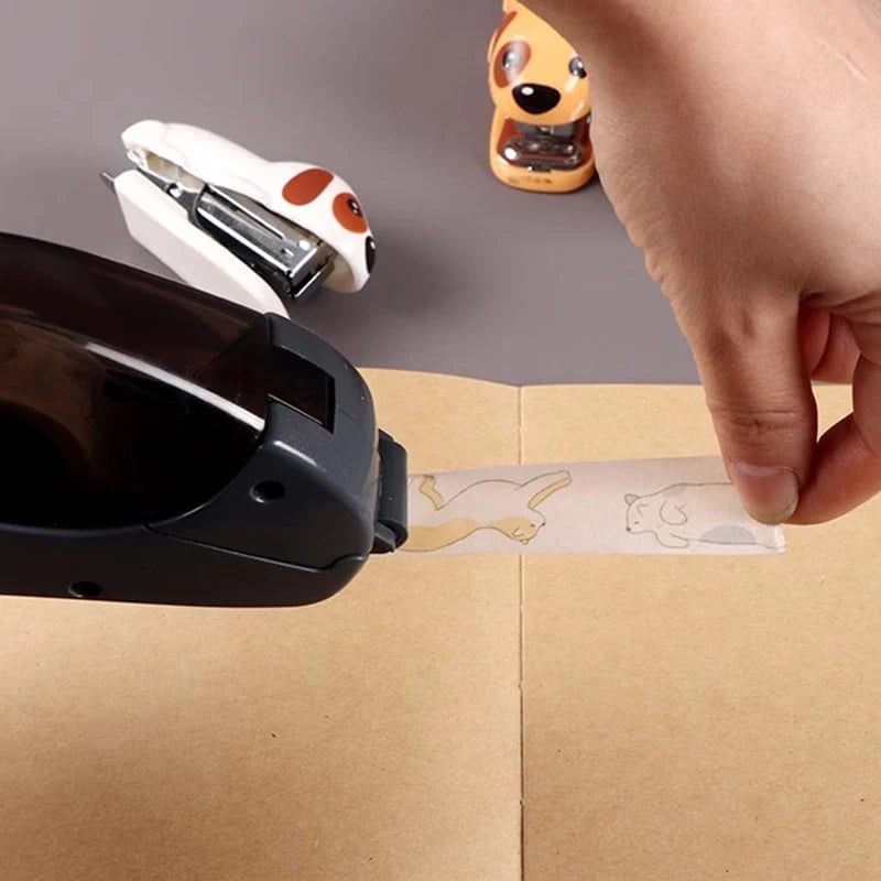 🎁LAST DAY SALE 49% OFF✨✂️ One-Handed Portable Tape Cutter – Quick, Neat & Battery-Free