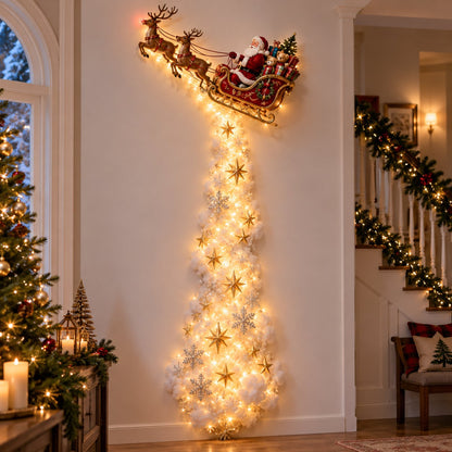 ✨ Enchanted Christmas Trail Wall Light | A Little Holiday Magic After Dark