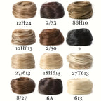 Synthetic Messy Bun Hair Piece for Women, Curly Updo Scrunchie Extension for Instant Volume and a High Crown💇‍♀️