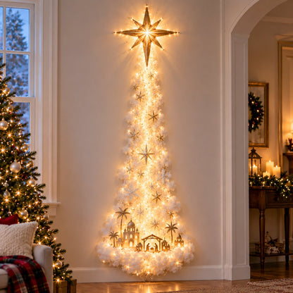 ✨ Enchanted Christmas Trail Wall Light | A Little Holiday Magic After Dark