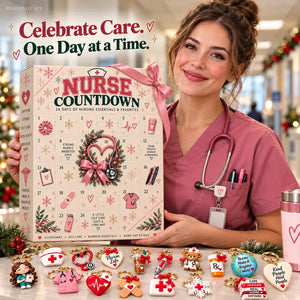 🎄🩺 24 Days of Nurse Christmas Surprises – A Different Healthcare-Inspired Design Behind Every Door