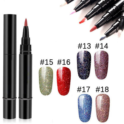 💅🌸Limited Time Buy 1 Get 1 Free - £9.99! ✨One Step Nail Gel Pen🎨Free handheld mini UV nail lamp💡