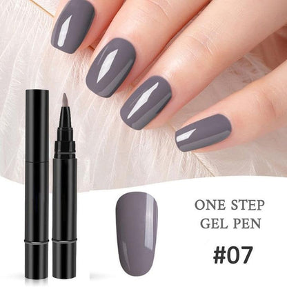💅🌸Limited Time Buy 1 Get 1 Free - £9.99! ✨One Step Nail Gel Pen🎨Free handheld mini UV nail lamp💡