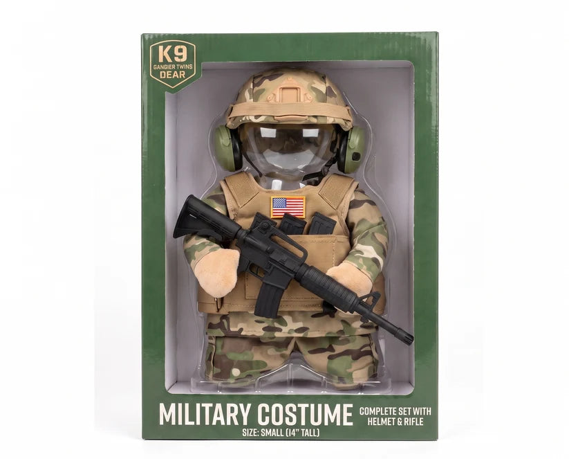 The "American Hero" Dog Costume (Easy, Adjustable Fit)