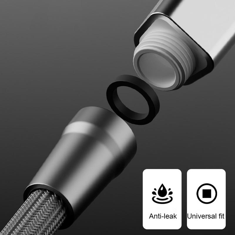 Upgraded Explosion-proof Braided Shower Hose - Anti-leak