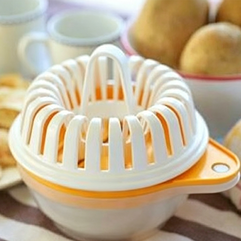 🥔✨✨ Microwave Potato Chip Maker with Slicer – Oil-Free Snack Kit